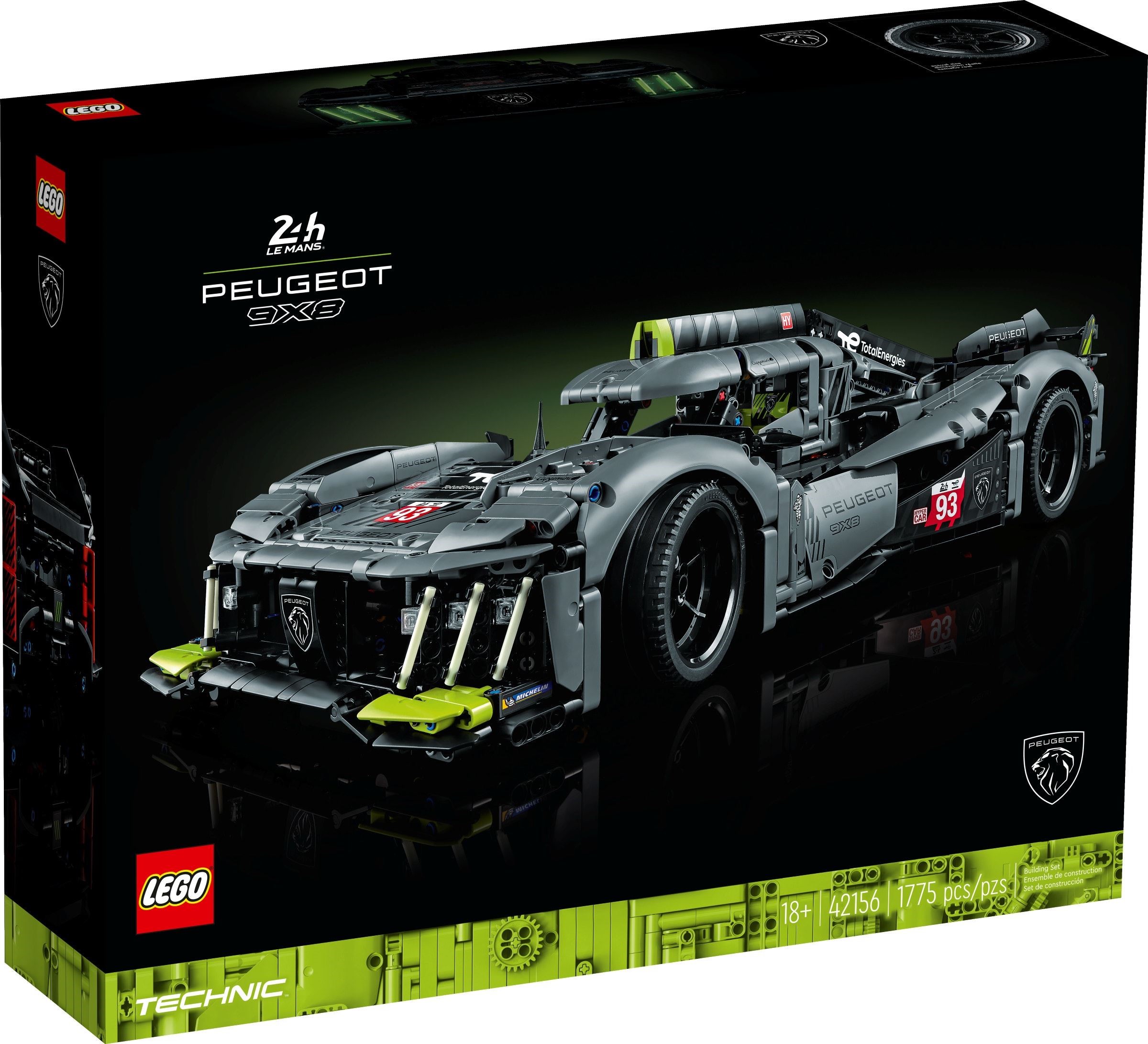 Пежо 9X8 24H Le Mans Hybrid Hypercar – ТЕХНИК