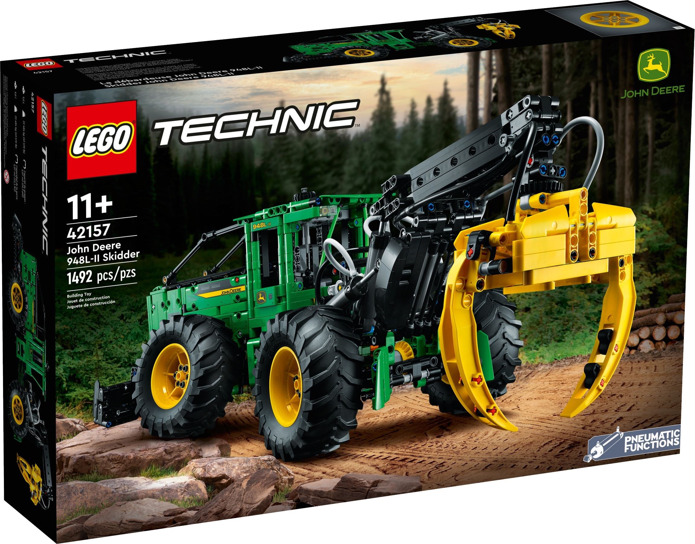 Горски влекач John Deere 948L II – ТЕХНИК