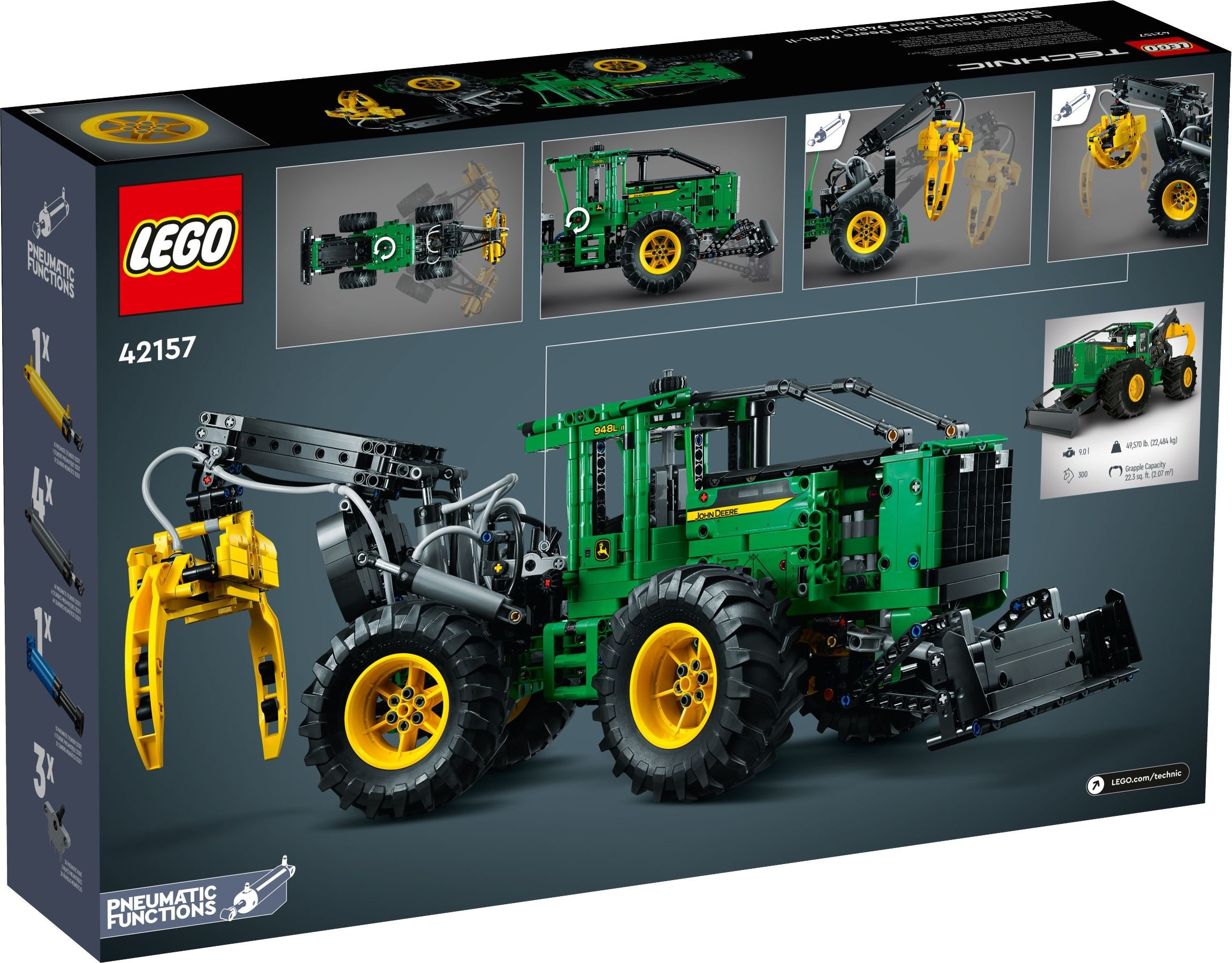 Горски влекач John Deere 948L II – ТЕХНИК
