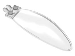 Windscreen 9 x 3 x 1 2/3 Bubble Canopy: {прозрачен}
