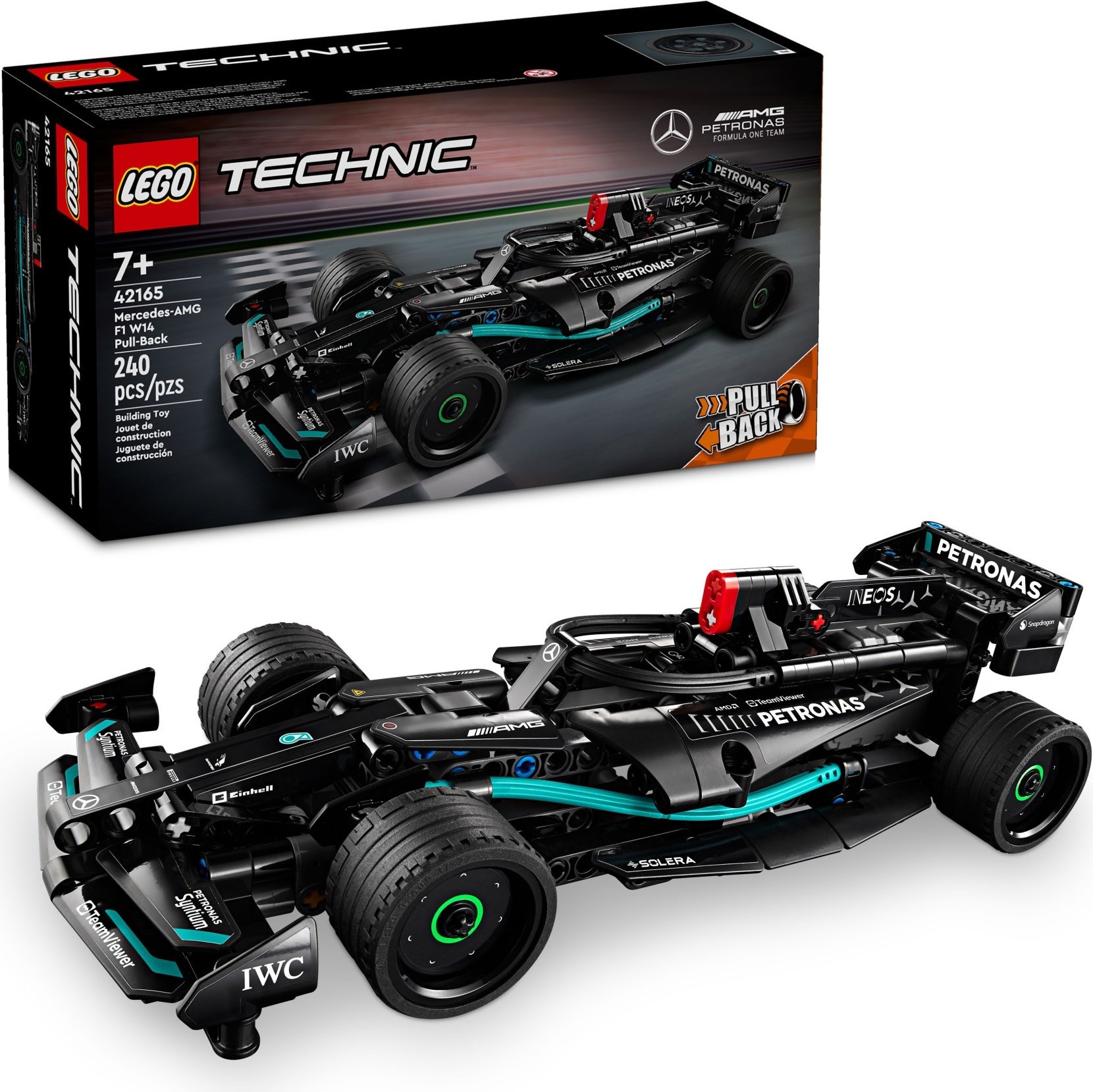 Mercedes-AMG F1 W14 Pull-Back – ТЕХНИК