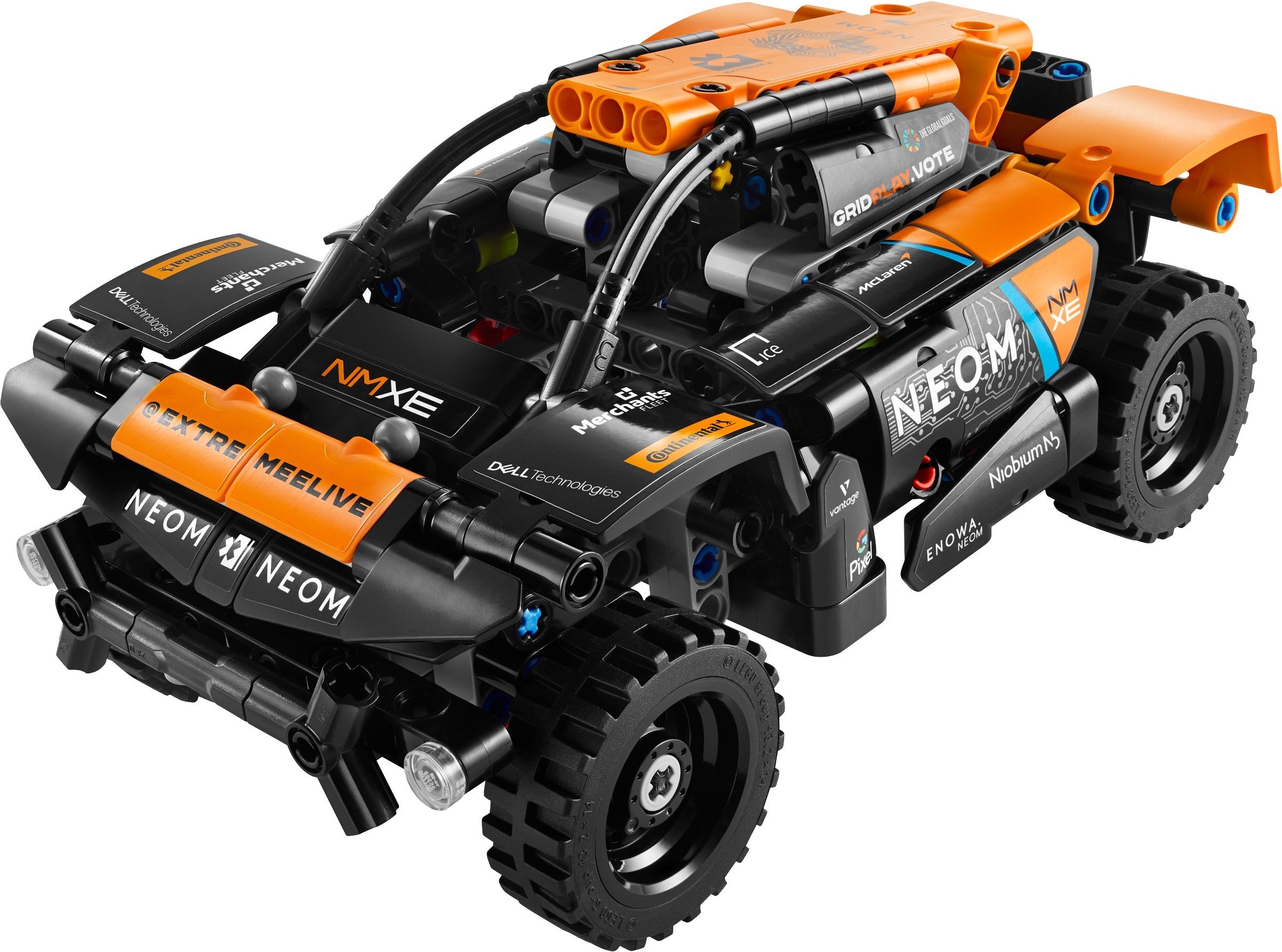 Състезателна кола NEOM McLaren Extreme E – ТЕХНИК