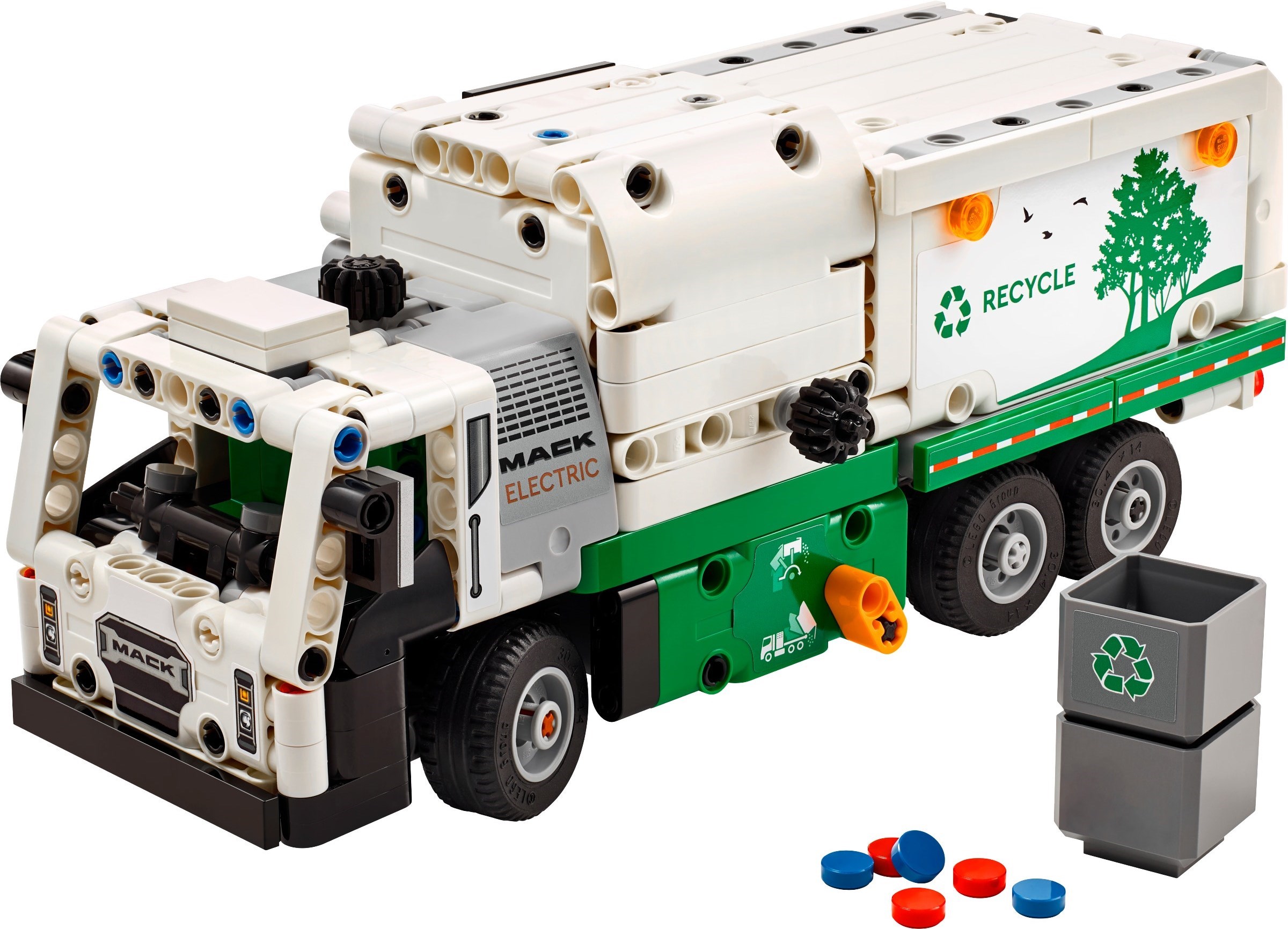Боклукчийски камион Mack® LR Electric – ТЕХНИК