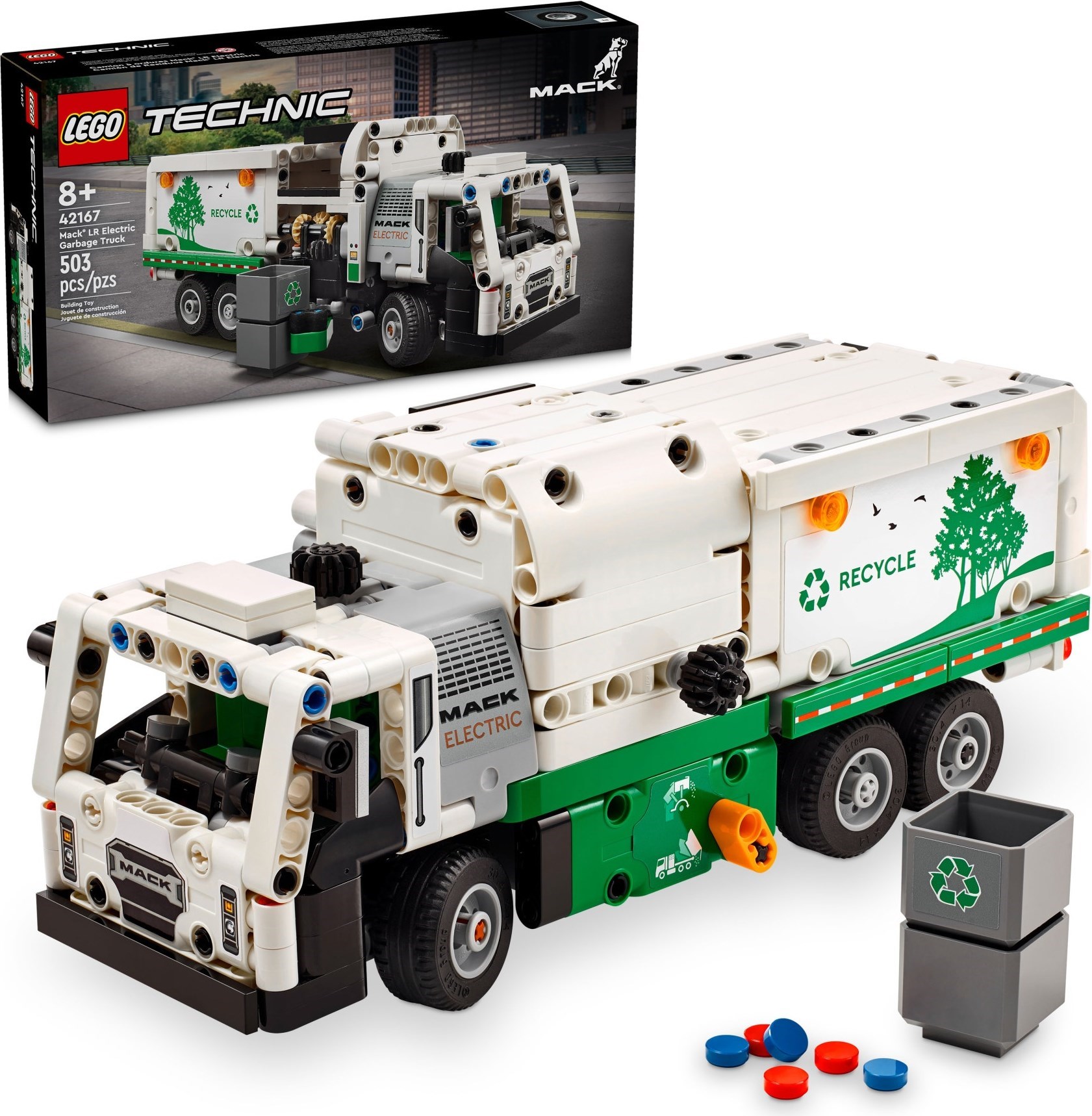Боклукчийски камион Mack® LR Electric – ТЕХНИК