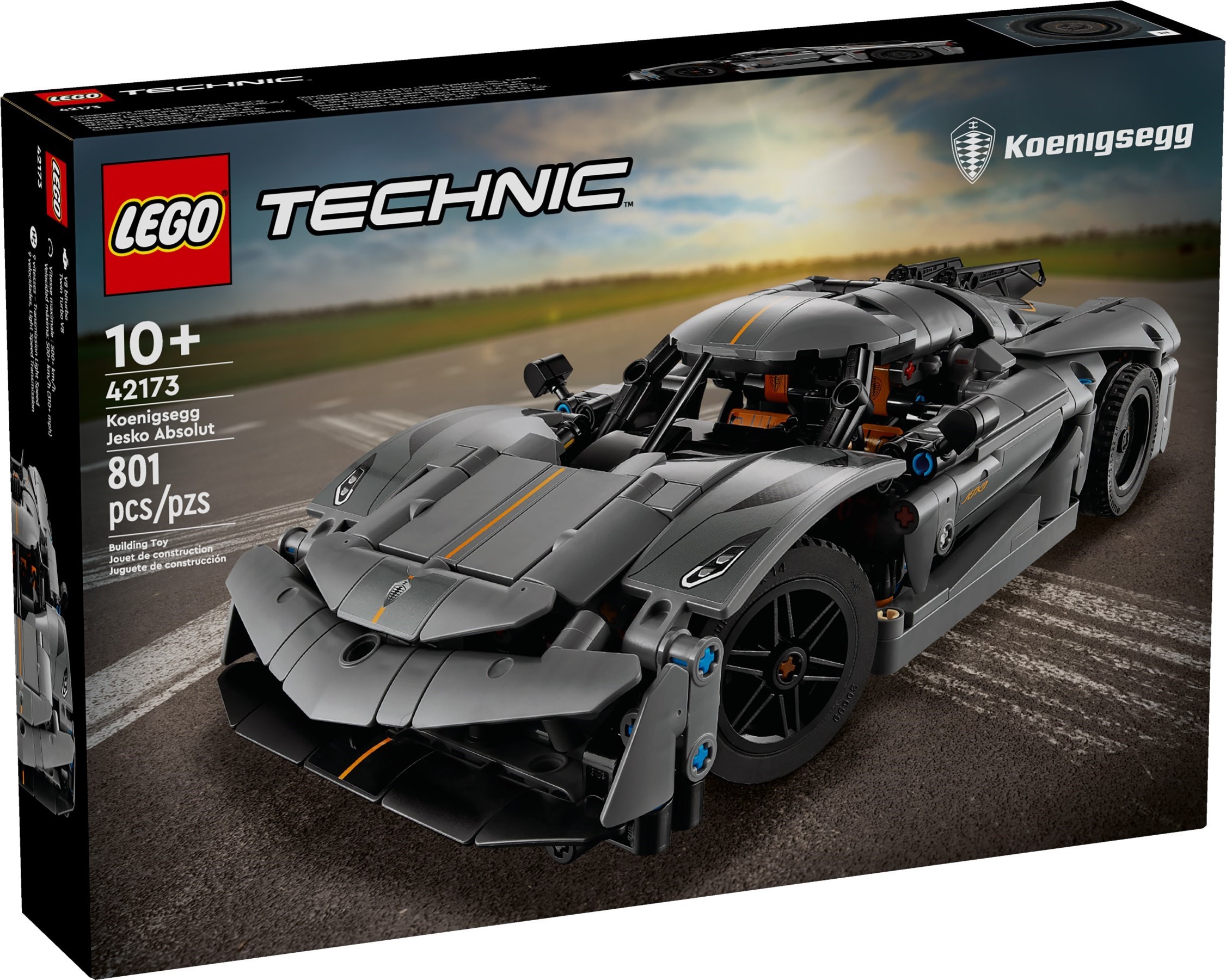 Koenigsegg Jesko Absolut Grey Hypercar – ТЕХНИК