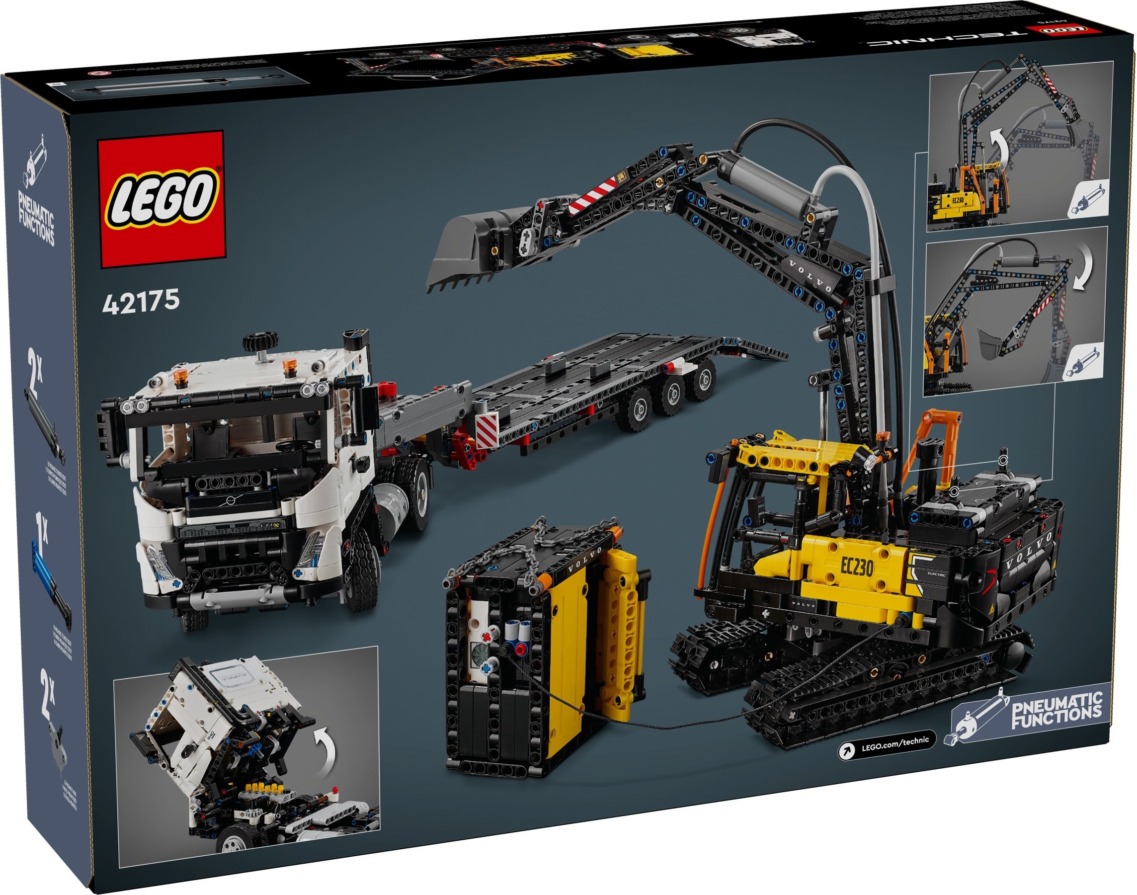 Камион Volvo FMX и електрически багер EC230 – ТЕХНИК