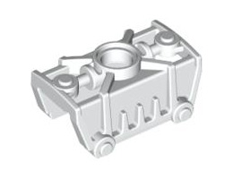 Черупка 2X3X1.5 с отвор Ø4.85: {бял}