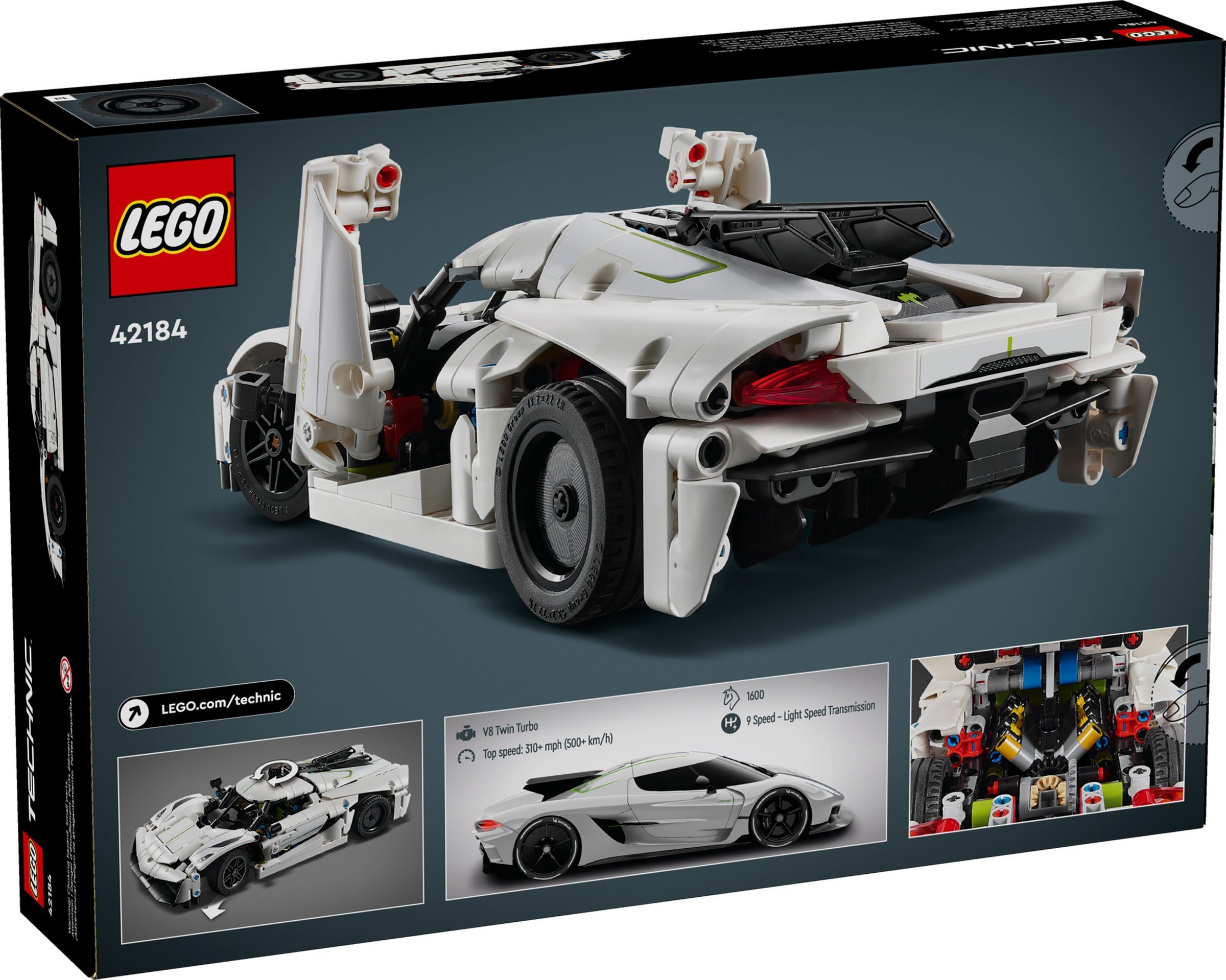 Koenigsegg Jesko Absolut White Hypercar – ТЕХНИК