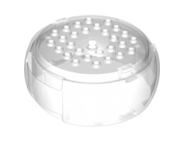 Container, X-Pod Barrel Section 10 x 10 x 3 1/3: {прозрачен}