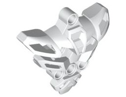 Блок 7X7X2.5 с 6 отвори Ø4.85: {бял}