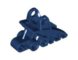 Bionicle Foot with Ball Joint Socket 2 x 3 x 5: {земно син}