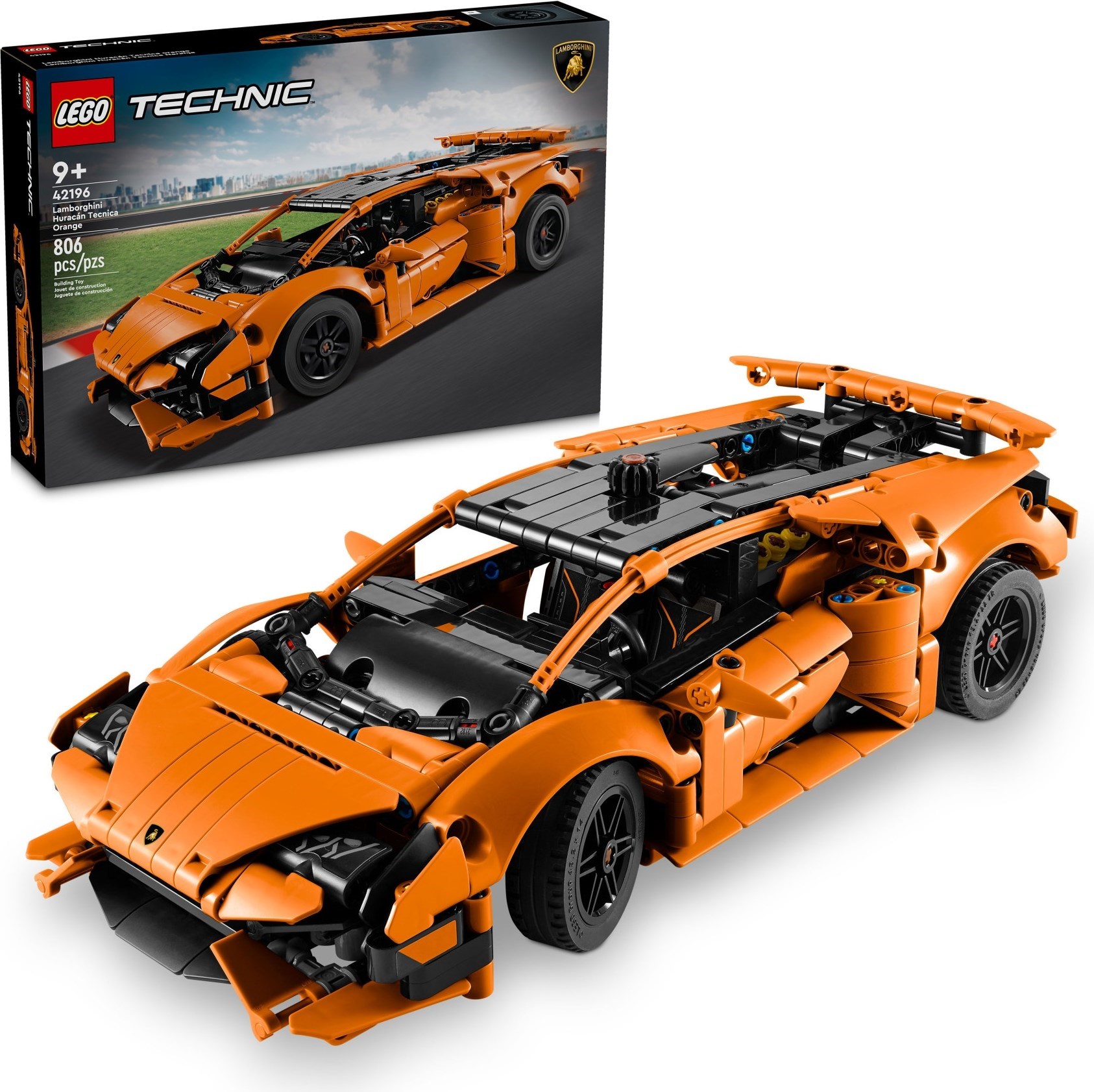 Ламборгини Huracán Tecnica Оранжево – ТЕХНИК