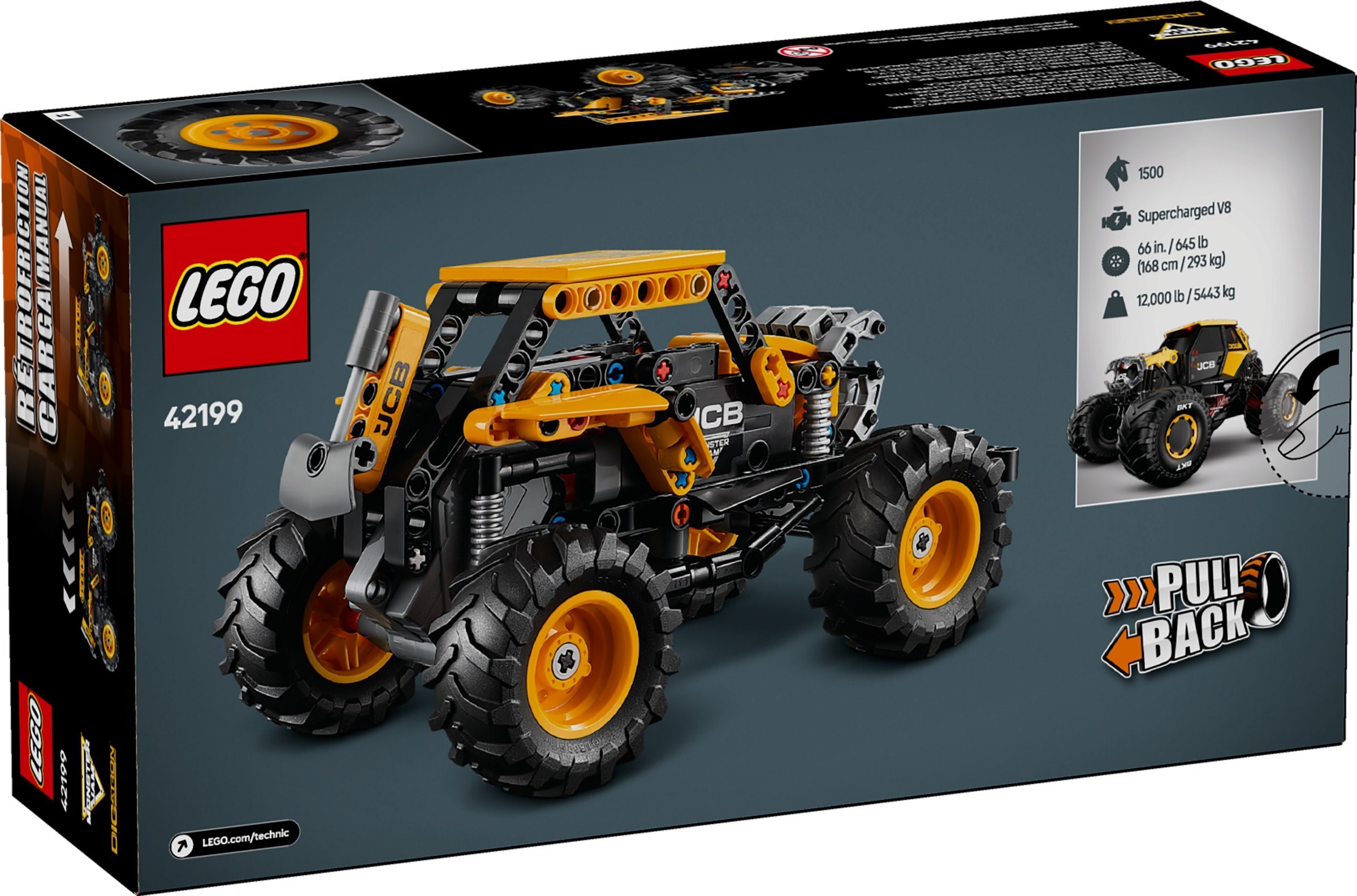 Monster Jam™ DIGatron™ с издърпване – ТЕХНИК