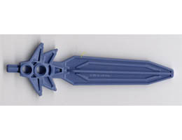 Large Figure Sword, Santis - Series 1: {метално пясъчно-син}