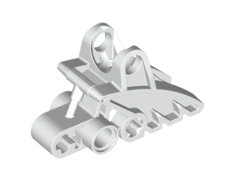 Bionicle Foot with Ball Joint Socket 2 x 3 x 5 : {бял}
