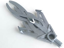 Bionicle Weapon Rahkshi Staff of Fear (Turahk): {сребрист}
