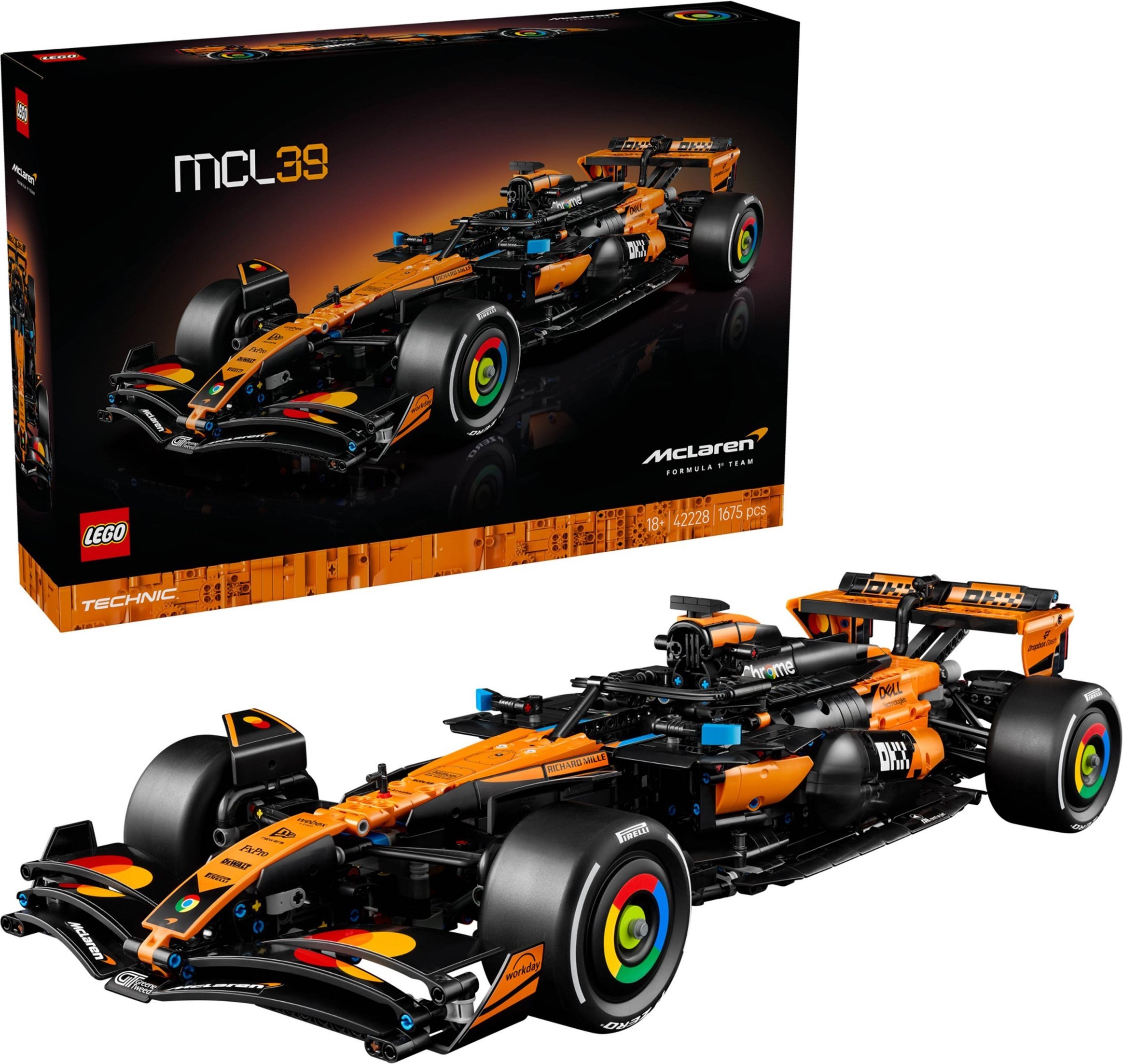 Кола McLaren MCL39 F1 – ТЕХНИК