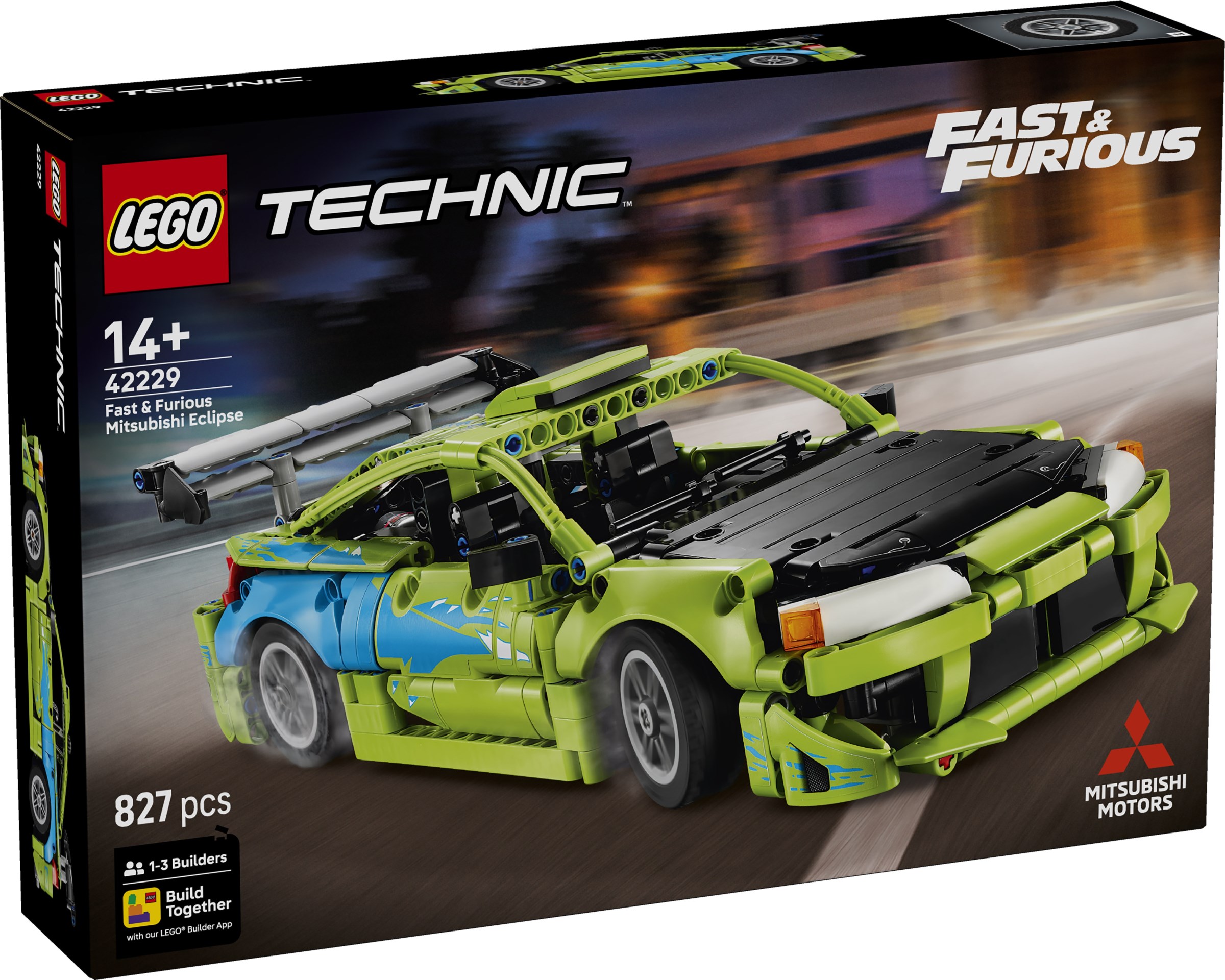 Fast and Furious Кола Mitsubishi Eclipse – ТЕХНИК