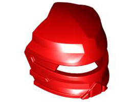 Minifigure, Visor Fanciful for Santis: {ярко червен}