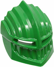 Minifigure, Visor Fanciful for Rascus: {тъмно зелен}