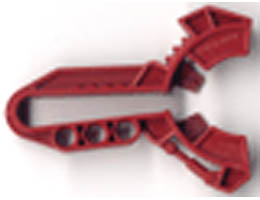 Bionicle Kanoka Disk Launcher (Matoran): {нов тъмно червен}