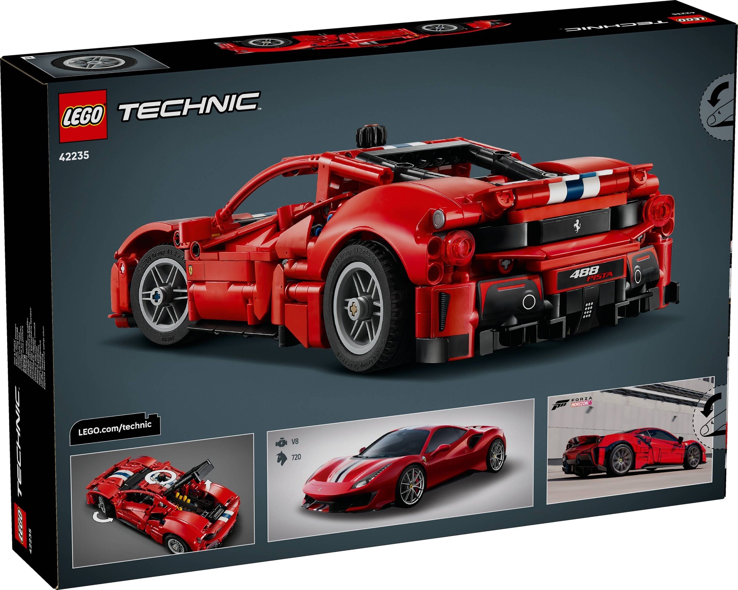 Кола Ferrari 488 PISTA – ТЕХНИК