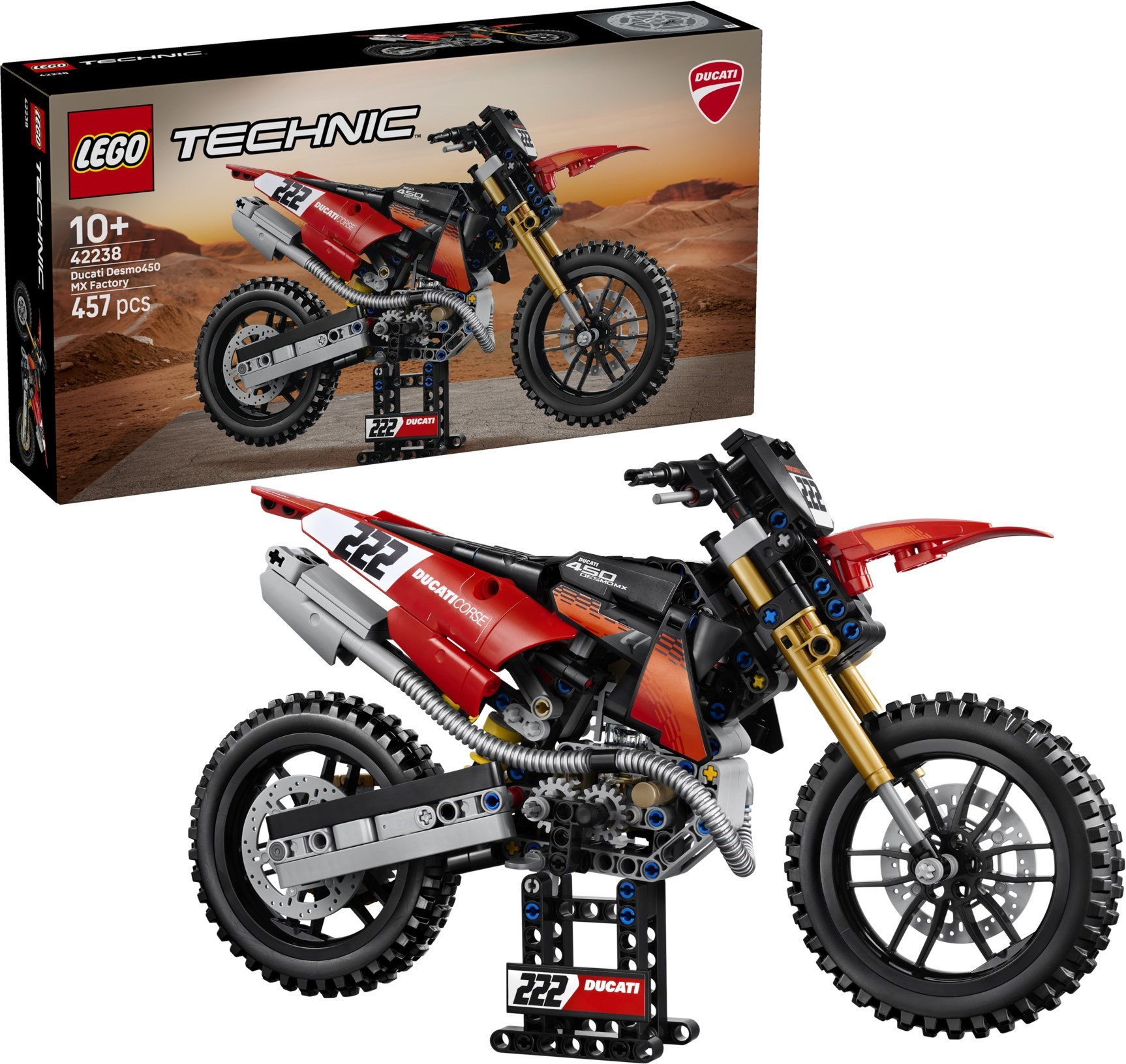 Мотоциклет Ducati Desmo450 MX Factory – ТЕХНИК