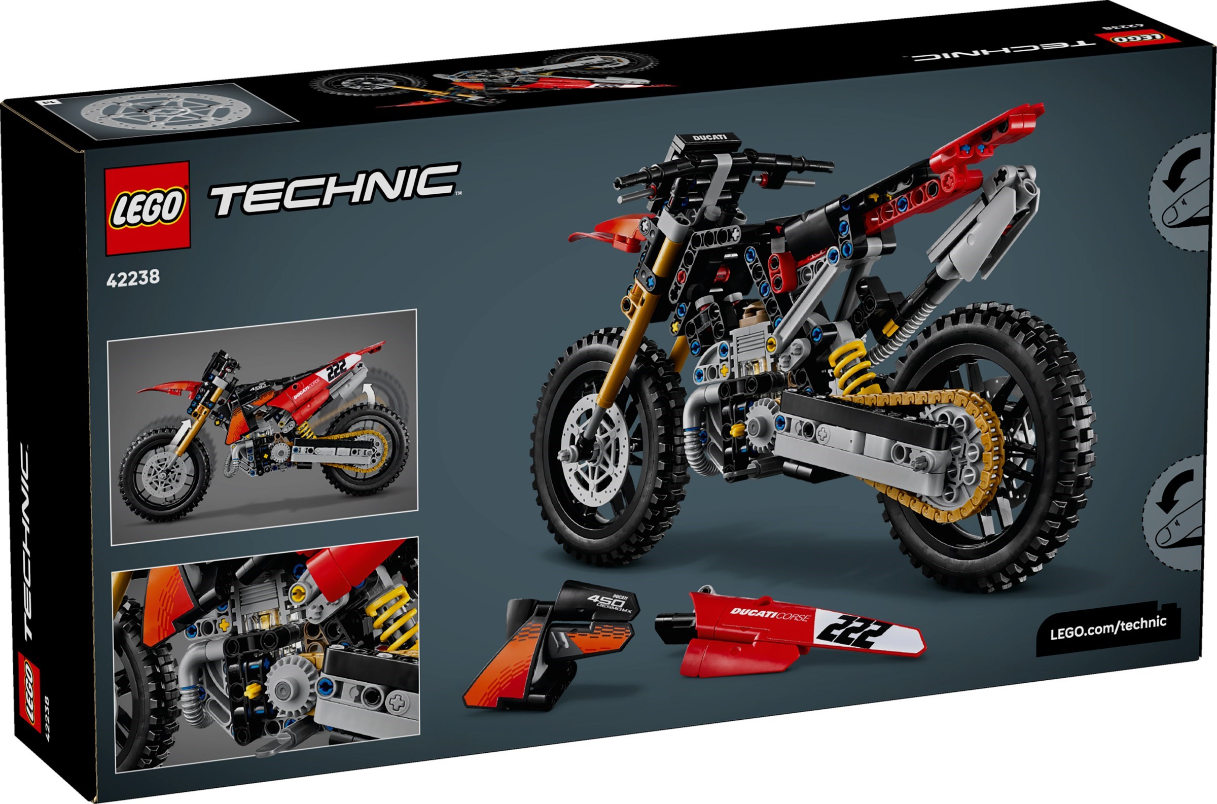 Мотоциклет Ducati Desmo450 MX Factory – ТЕХНИК