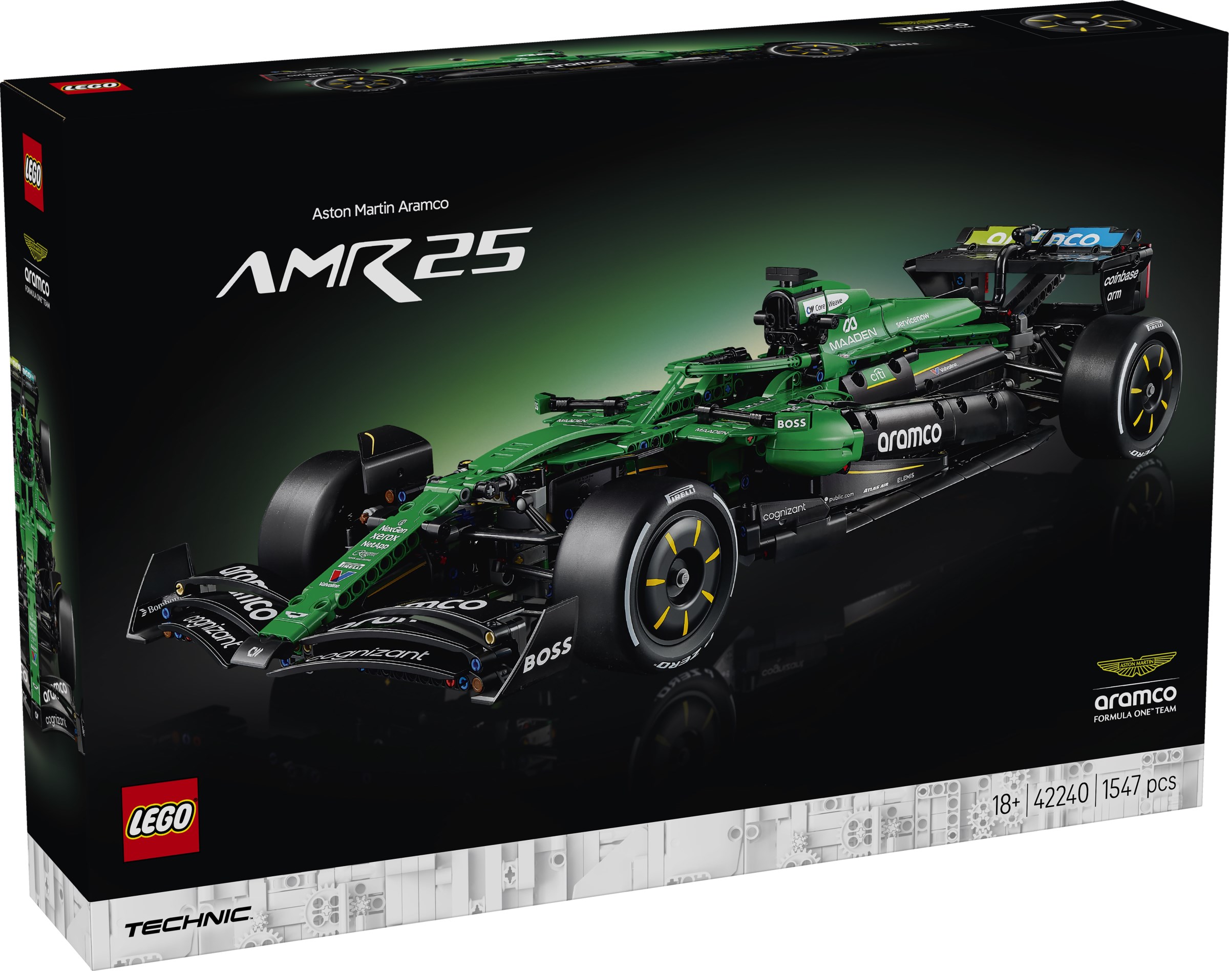 Кола Астън Мартин Арамко AMR25 F1 – ТЕХНИК