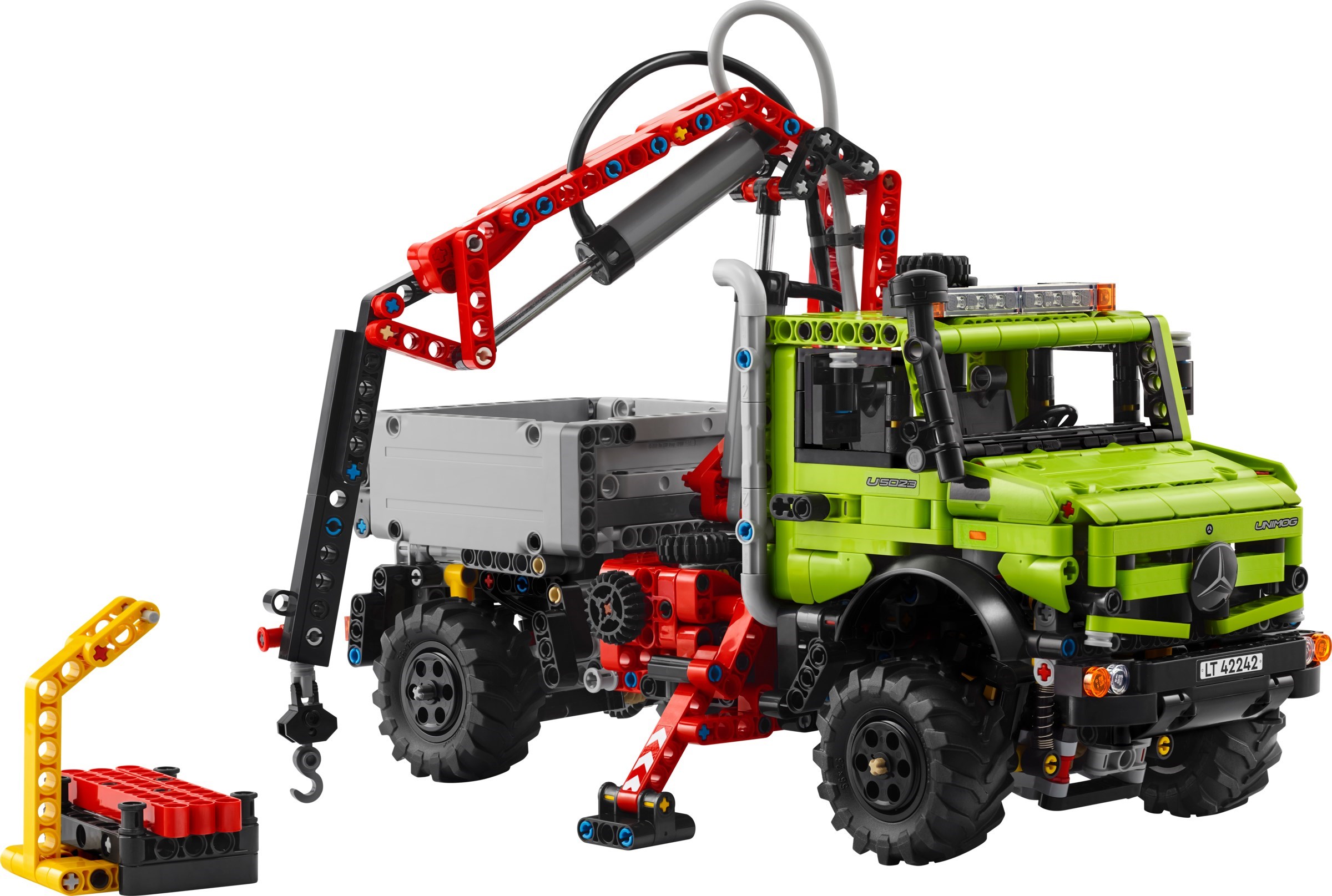 Mercedes-Benz Unimog U 5023 с кран – ТЕХНИК