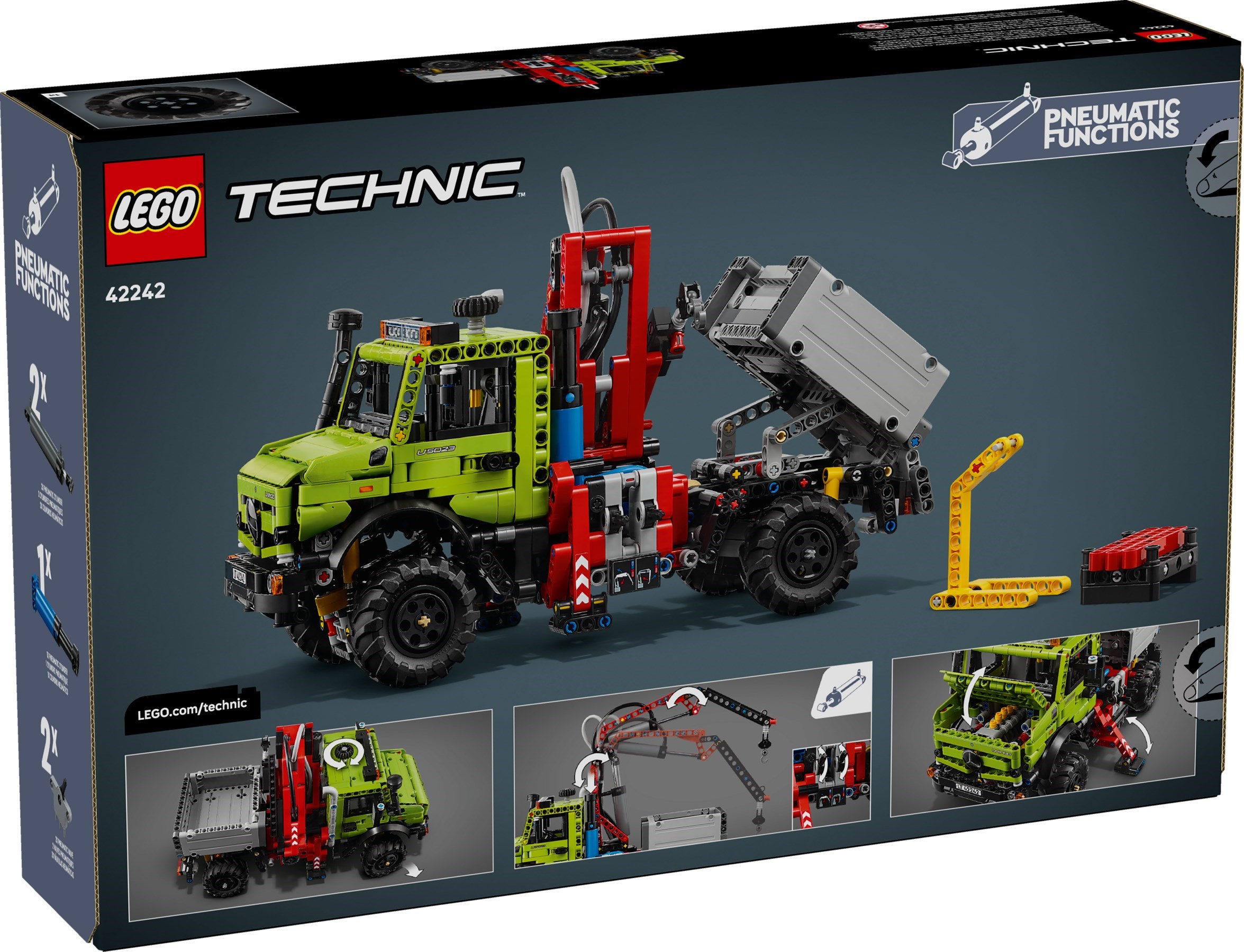 Mercedes-Benz Unimog U 5023 с кран – ТЕХНИК
