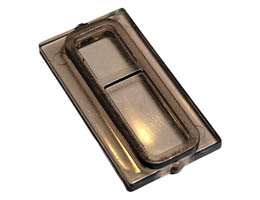 Glass for Train Window 1 x 2 x 3: {прозрачно кафяв}