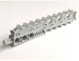 Bionicle Weapon Quake Breaker / All-Terrain Track: {умерено каменно сив}