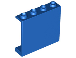 Стенен елемент 1X4X3 : {ярко син}