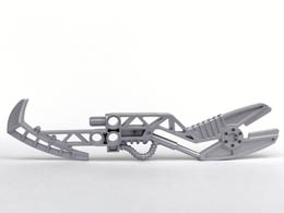 Bionicle Weapon Vahki Staff of Erasing (Vorzakh): {сребрист}