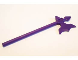 Minifigure, Weapon Halberd Elaborate: {светло виолетов}