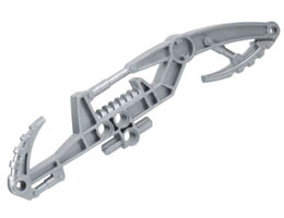 Bionicle Weapon Vahki Staff of Suggestion (Zadakh): {сребрист}