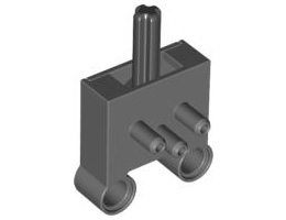 Pneumatic Switch with Pin Holes: {тъмно каменно сив}