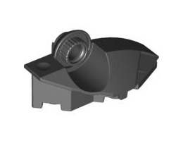 Тухличка с извивка 3X5½, Ø4.85: {черен}