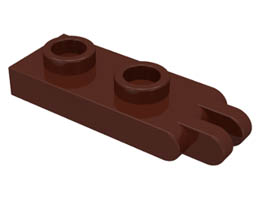 Hinge Plate 1 x 2 with 2 Fingers : {земно оранжев}