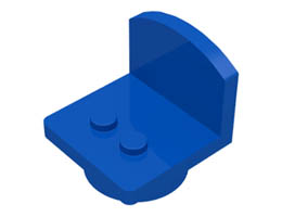 Fabuland Chair: {ярко син}