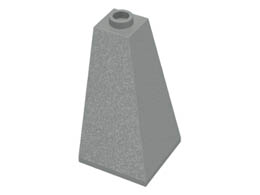 Покривна плочка ъглова 2X2X3/73° : {сив}