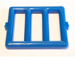 Bar 1 x 4 x 3 Window Grille : {ярко син}