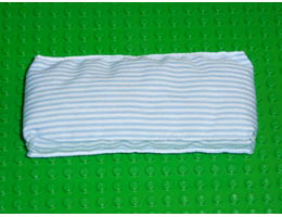 Belville Cloth Mattress 6 x 14, Blue Stripe Pattern: {бял}