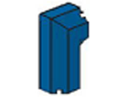 Brick, Modified Octagonal 2 x 2 x 3 1/3 Corner : {ярко син}