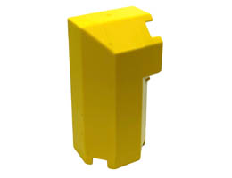 Brick, Modified Octagonal 2 x 2 x 3 1/3 Corner : {ярко жълт}