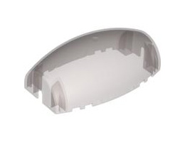 Windscreen 10 x 6 x 3 Bubble Canopy Double Tapered: {прозрачно кафяв}