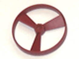 Bionicle Rhotuka Spinner, Solid Color - Without Code on Side: {нов тъмно червен}