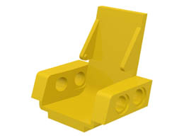 Technic Seat 3 x 2 Base : {ярко жълт}