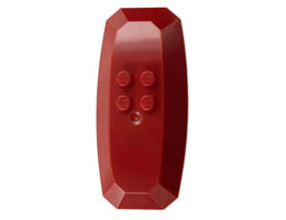Nestle Promo Figure Shadow Knight Shield: {нов тъмно червен}